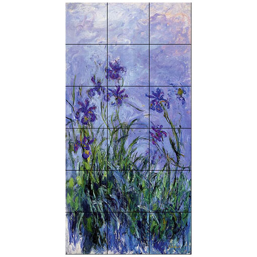 Monet "Lilac Irises"
